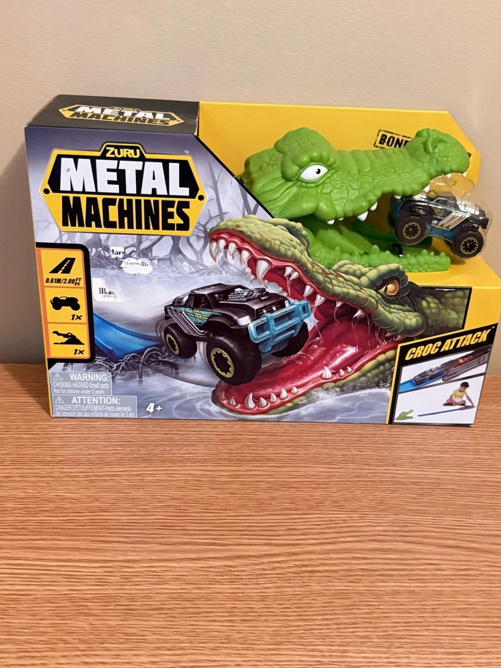 Metal Machines Croc Attack Playset – Green